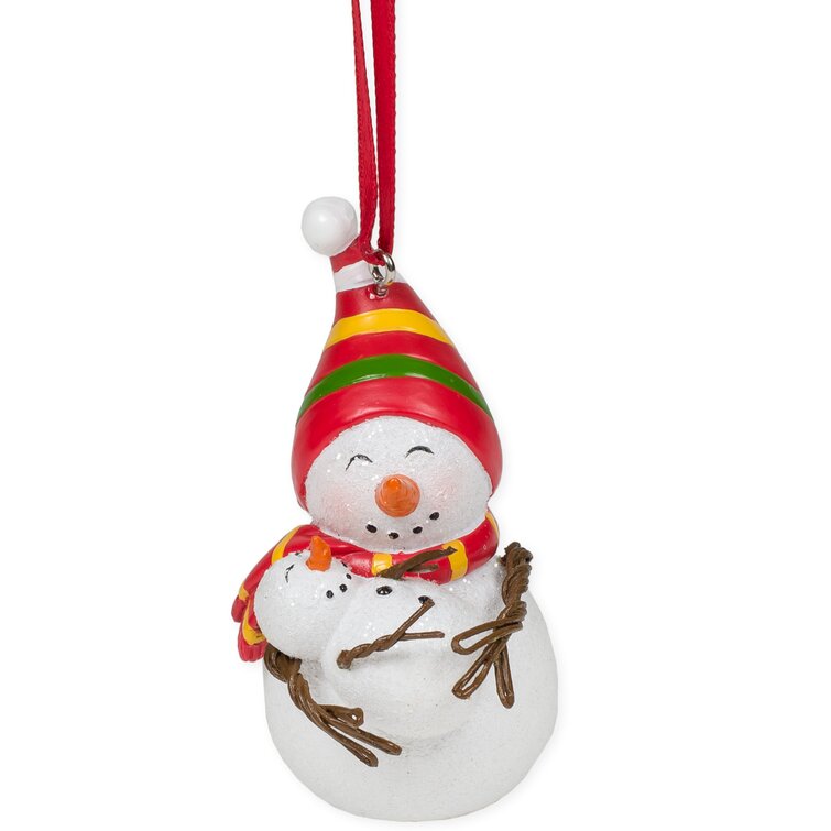 The Holiday Aisle® Snowman Hanging Figurine Ornament And Reviews Wayfair